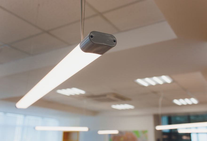 LED照明更新工事